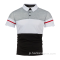 ゴルフ服のシャツデザインカスタムメンポロシャツ